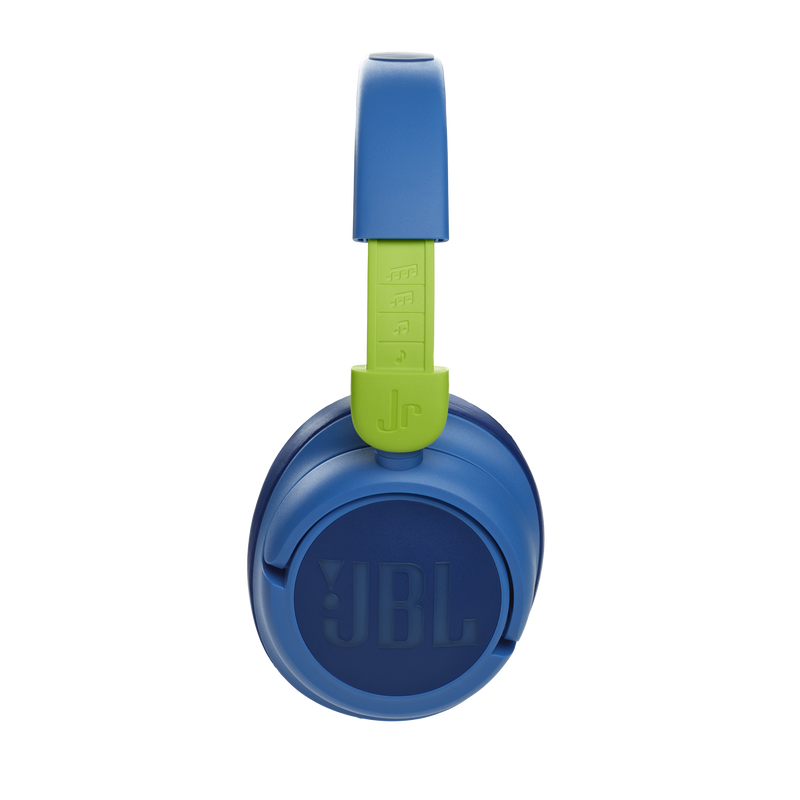 JBL JR 460NC - Blue - Wireless over-ear Noise Cancelling kids headphones - Left image number null